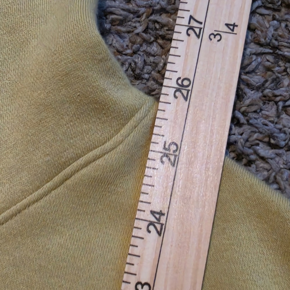 Nike Mens Sportswear Club Fleece Hoodie Mustard Yellow Gold Small BV2648-722 - Picture 6 of 7